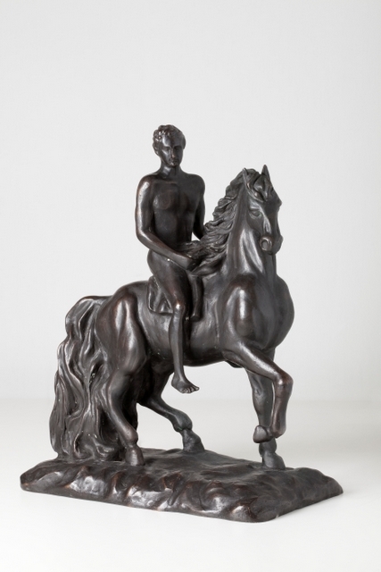Giorgio de Chirico (1888-1978)
Ippolito (Greek Ephebe on Horseback), 1969
Private collection. Courtesy Galleria d’Arte Maggiore, Bologna (Italy)