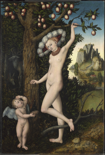 Lucas Cranach the Elder (1472   1553)
Cupid complaining to Venus, about 1525
The National Gallery, London
© The National Gallery, London