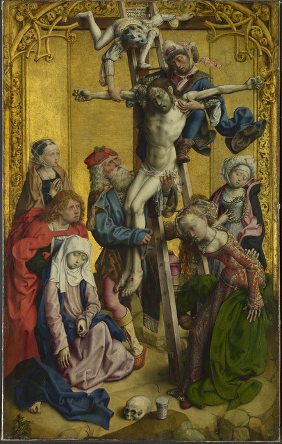 Master of the Saint Bartholomew Altarpiece (active about 1470 to about 1510)
The Deposition, about 1500 5
The National Gallery, London
© The National Gallery, London