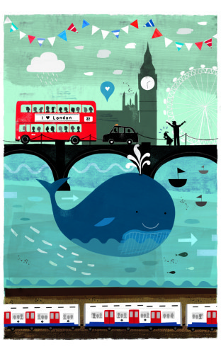 There's a Whale in the Thames! by Jessie Ford. The day the whale appeared in the Thames was a moment of great public intrigue. Seeing a whale in the Thames is not something you see every day and for a moment, London was captivated. 