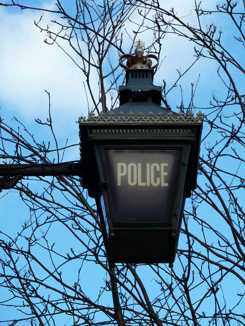 Police station light by Lee Jackson via flickr