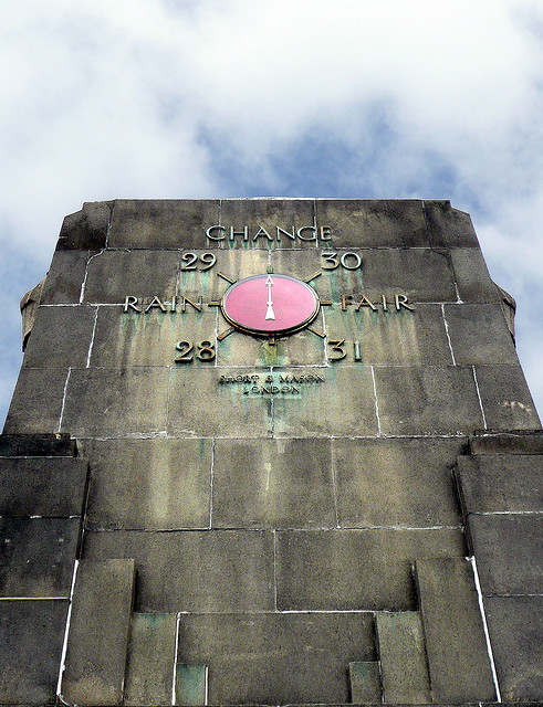 Barometer, Chingford Mount, by Fin Fahey