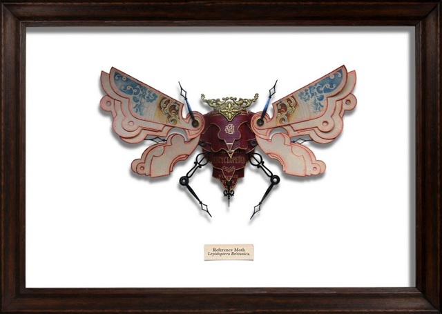 Mark Oliver, Reference Moth. Image courtesy and copyright of the artist.