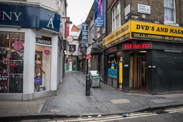 Deepest, deserted Soho.