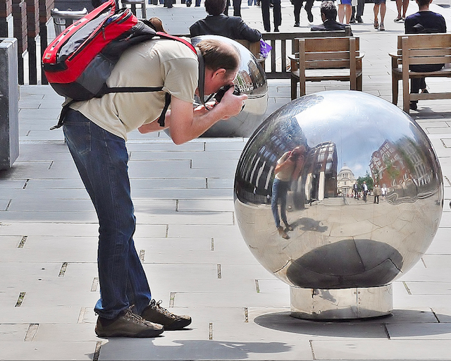 Spherical selfie, by John Kortland on Flickr