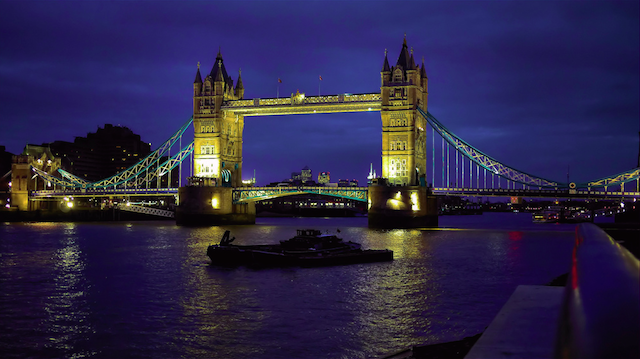 A night view of Tower Bridge, by Martyn II on Flickr 