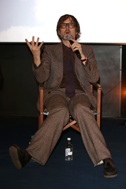 LONDON, ENGLAND - APRIL 27:  Panellist Jarvis Cocker attends the 'Hybrid Vigour: When Music, Art &amp; Doc Collide' Panel Event during the Sundance London Film and Music Festival 2014 at 02 Arena on April 27, 2014 in London, England.  (Photo by Tim P. Whitby/Getty Images for Sundance London) *** Local Caption *** Jarvis Cocker