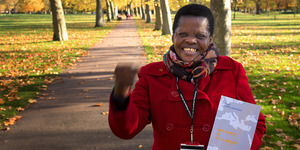 Bill Knight's Refugee Portraits At St Martin's Church