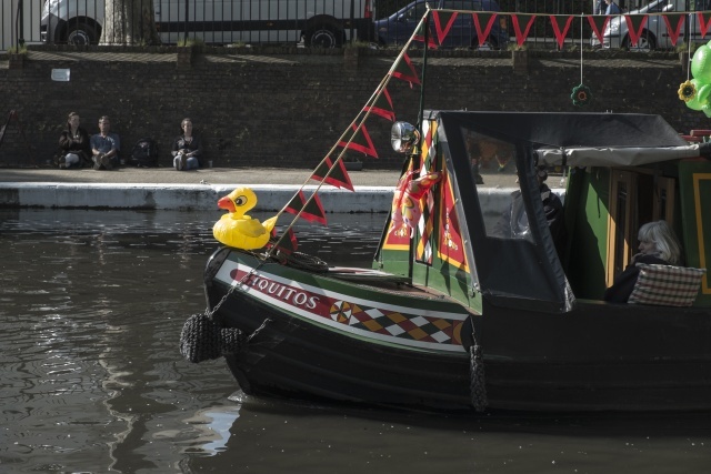Narrowboat canal festival