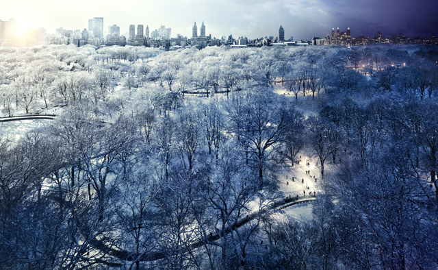Stephen Wilkes. Central Park Snow, 2010. Image courtesy of the artist and MEKA.