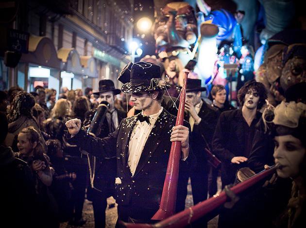 Sadly sold out, Deblozay's dance with the dead promenade through London's streets