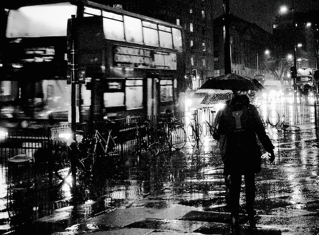 Man against the elements by Ian Brumpton