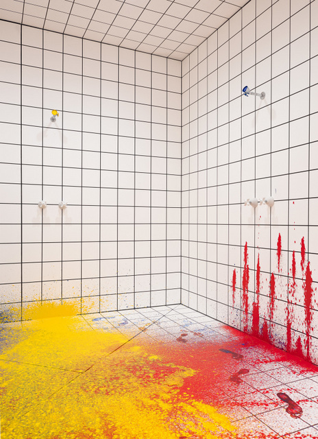 Richard Jackson, installation view. Image courtesy the artist and Hauser &amp; Wirth