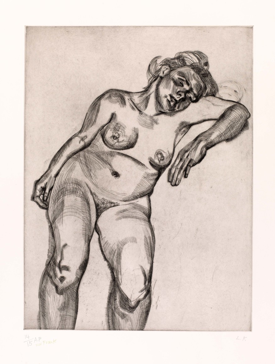 Lucian Freud, 'Blond Girl', 1985
