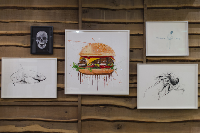 Art Takeover at Muriel's Kitchen. Photo: AJ Heath. Image courtesy of Loughran Gallery