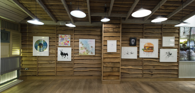 Art Takeover at Muriel's Kitchen. Photo: AJ Heath. Image courtesy of Loughran Gallery