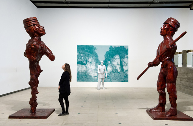 The Human Factor at Hayward Gallery, London. 
Photo by Linda Nylind. 14/6/2014.