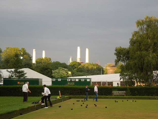 Battersea Park Bowling Green by PastLondon.