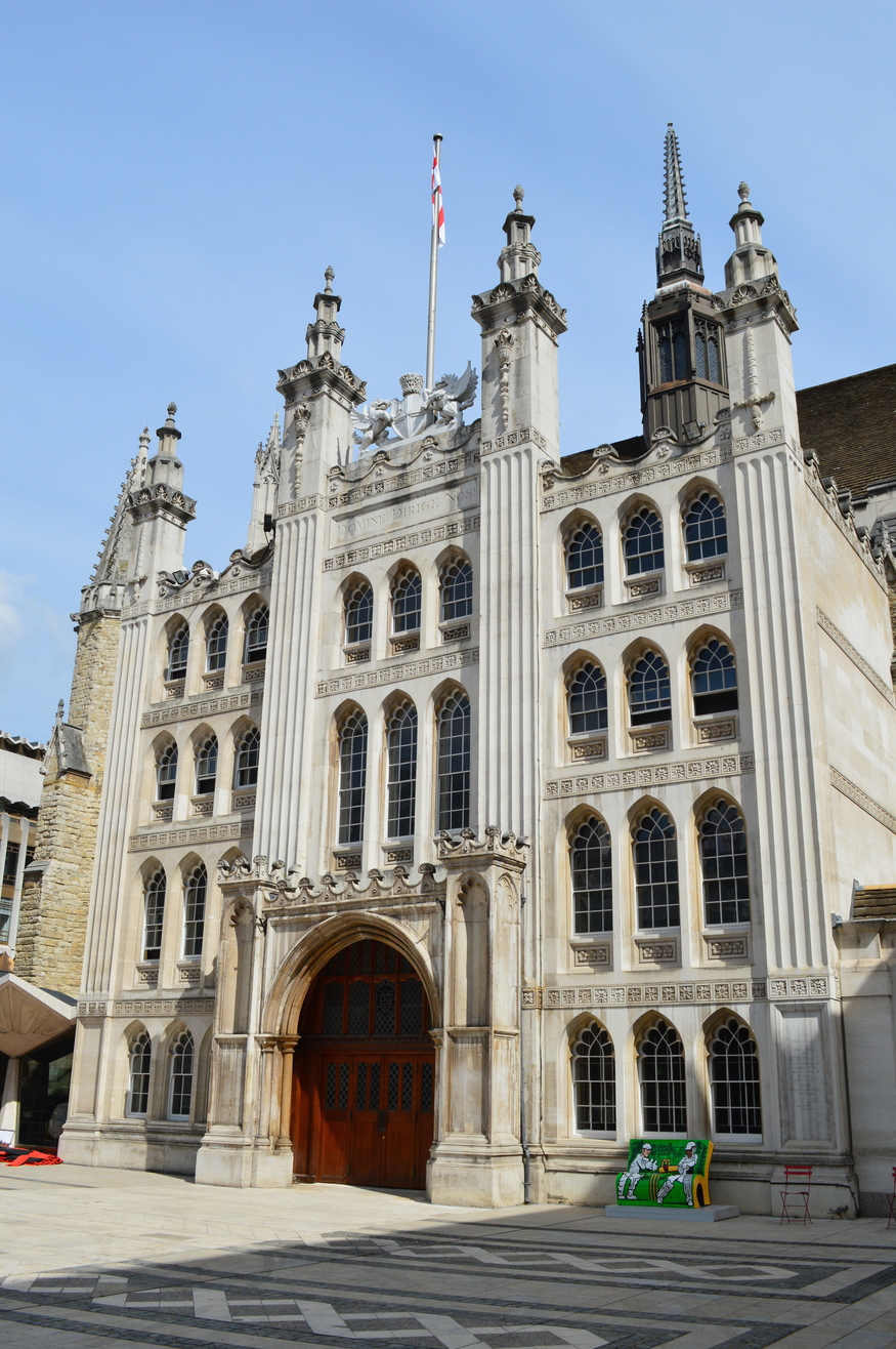 Spot the Wisden Cricket Almanack skulking outside Guildhall.