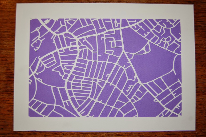 East Dulwich gets the lilac treatment.