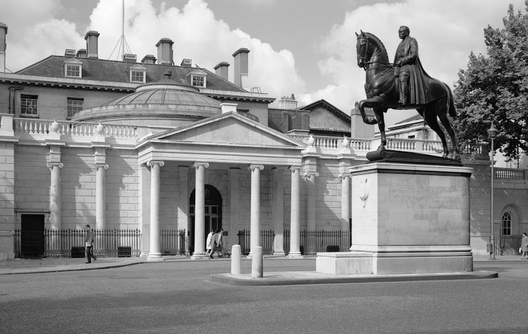 Statue of the Field Marshall Earl Haig, Whitehall. From EH Archive.