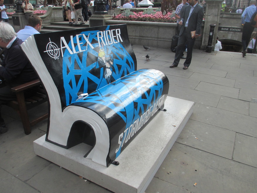 Alex Rider, also at Bank.