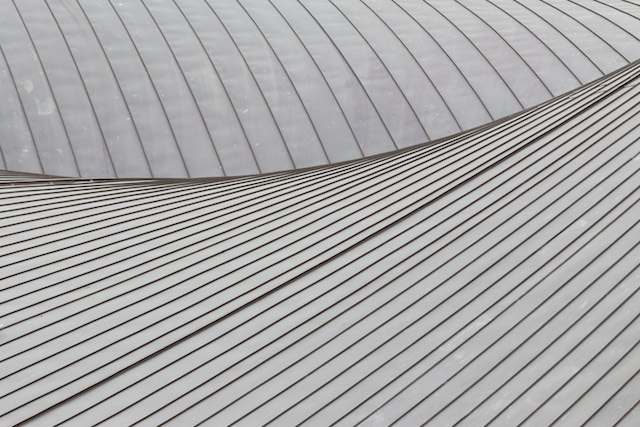 On the roof.