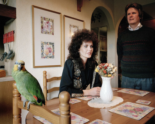 GB. ENGLAND. From 'Signs of the times'. "We thought we could make it look sort of bistro-y looking in the kitchen and then carry it through to the lounge". 1991.