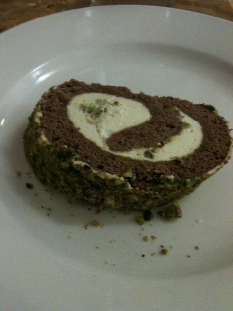 Pistachio roll