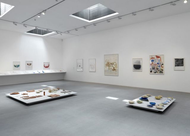 Installation view of Shelagh Wakely: A View from a Window, at Camden Arts Centre, 2014. Photo: Marcus J Leith