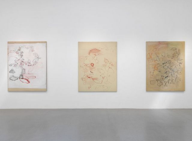 Installation view of Shelagh Wakely: A View from a Window, at Camden Arts Centre, 2014. Photo: Marcus J Leith