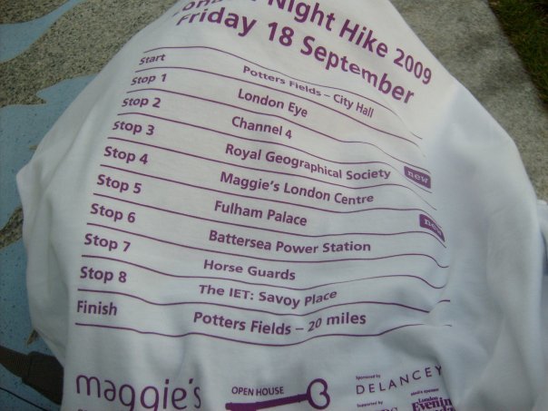 Don't forget your t-shirt - the 2009 edition