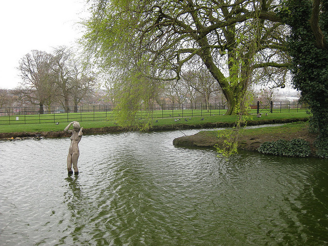 Gladstone Park pond, by Matt Brown