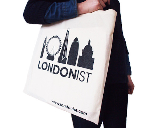 Londonist tote bag. 