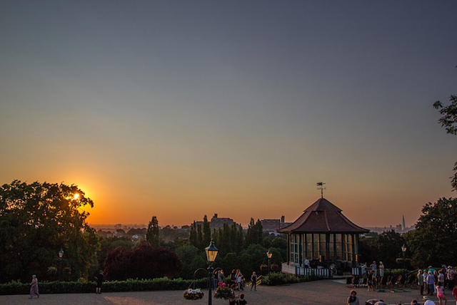 The bandstand at Horniman Museum by Alistair Beavis