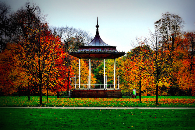 Kensington Gardens in Autumn, by Nick Richards