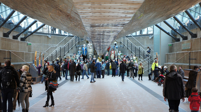 Under the Cutty Sark in Greenwich, by James Mitchell 
