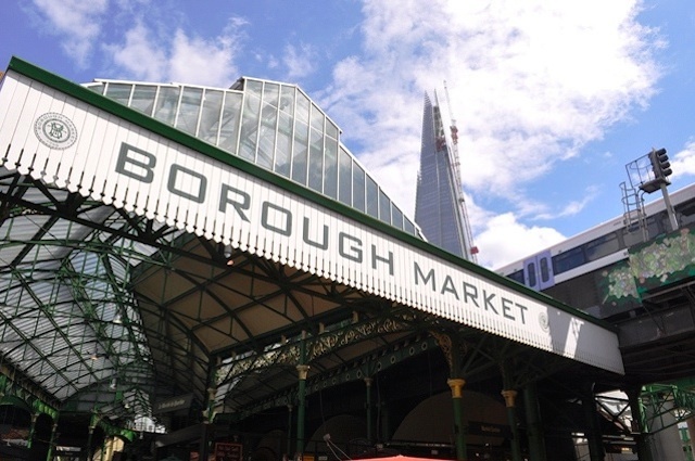 Londonist's own Beth captures the market dwarfed by its relatively new neighbour, the Shard.