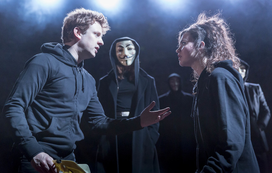 KING CHARLES III by Bartlett,        , Writer - Mike Bartlett, Director -  Rupert Goold, Design - Tom Scutt, Composor - Jocelyn Pook, Lighting - Jon Clark, Almeida Theatre, London, UK, 2014, Credit: Johan Persson - www.perssonphotography.com