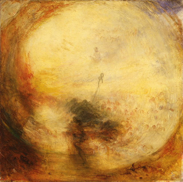 Light and Colour (Goethe's Theory) - the Morning after the Deluge - Moses Writing the Book of Genesis, 1843. (Tate).