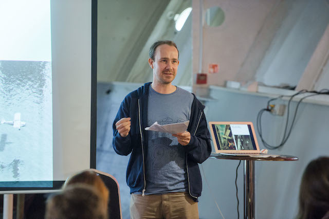 Matt Brown entertains with oddities of the Thames