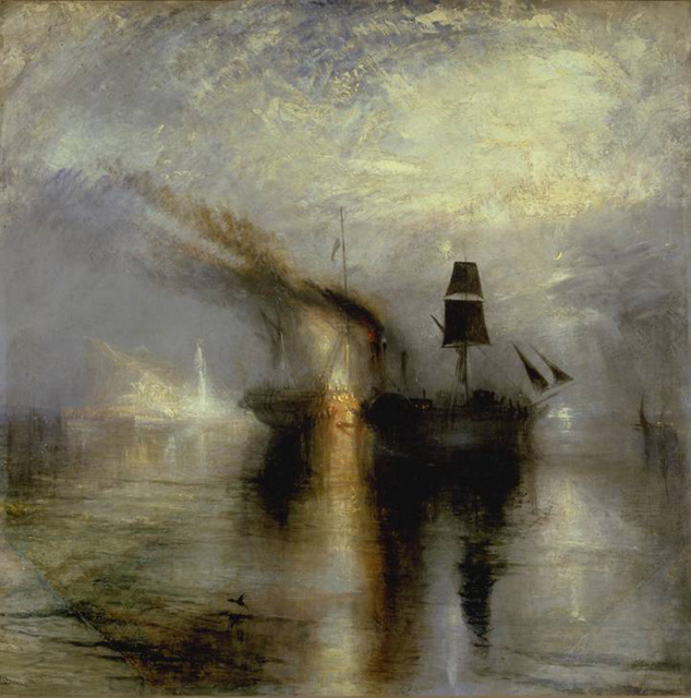 Peace - Burial at Sea exhibited 1842 Joseph Mallord William Turner 1775-1851 Accepted by the nation as part of the Turner Bequest 1856 http://www.tate.org.uk/art/work/N00528