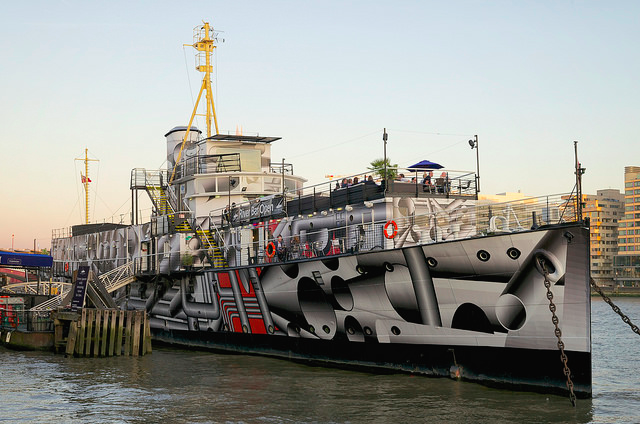 HMS President, by Simon Goldsworthy 