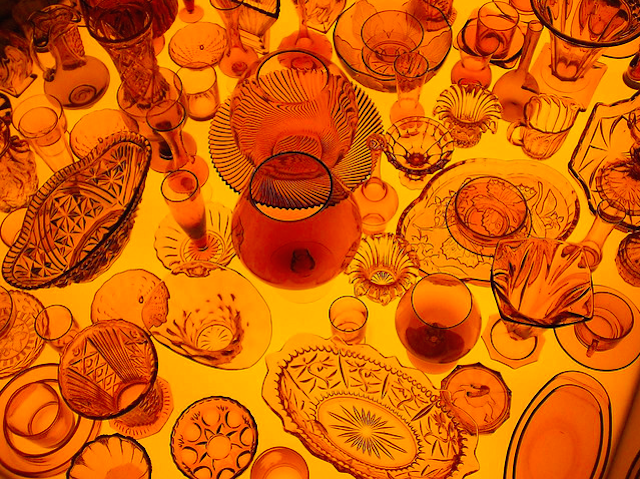 Orange design installation, part of London Design Week back in 2006, by Ben