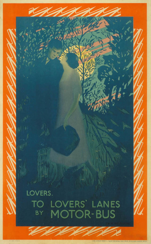 To Lovers' Lane, by Christopher Richard Wynne Nevinson, 1921