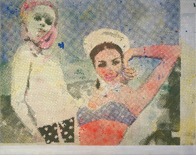 Sigmar Polke, Girlfriends (Freundinnen) 1965/66. © 2013 Estate of Sigmar Polke 