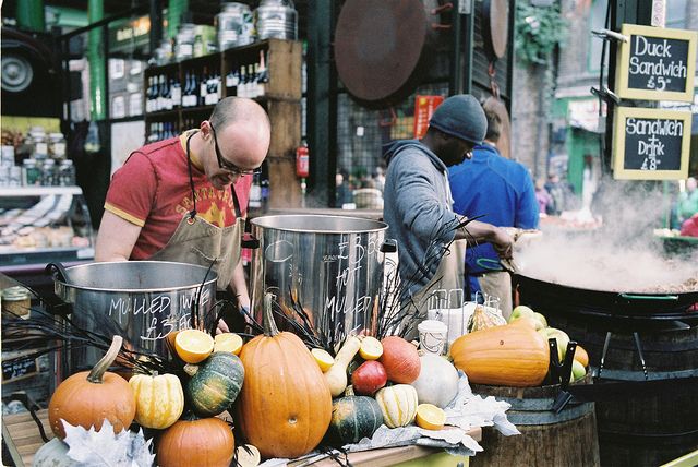 At Borough Market, by Fabio Lugaro