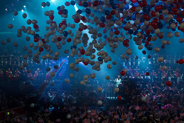 The finale of Classical Spectacular at the Royal Albert Hall, by Chris Beckett.