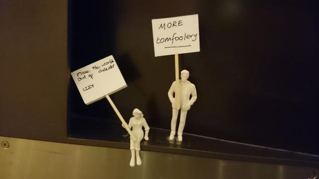 There isn't enough tomfoolery in the world. Photo by Edith Speller