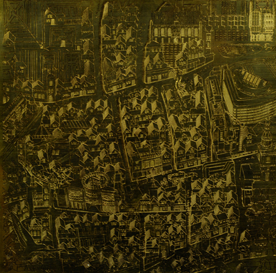 A sepia city, by Tim Gledstone.